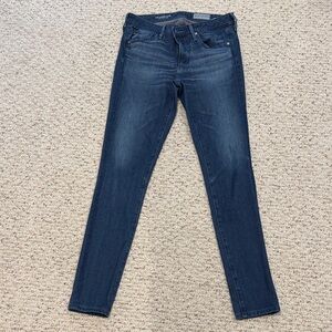 Agolde The Legging Super Skinny Ankle Classic Blue Women's Jeans 26R C26-019